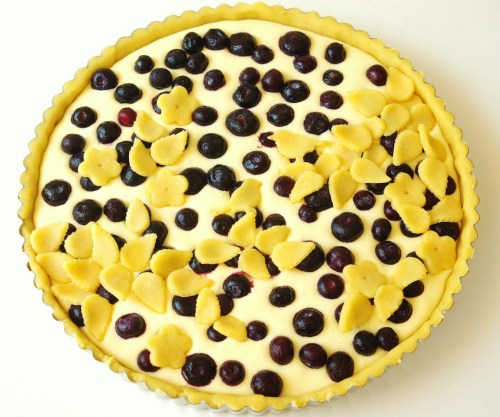 Blueberry cheese tart by me